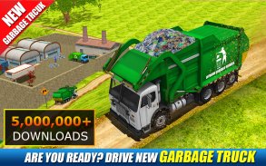 Offroad Garbage Truck: Dump Truck Driving Games screenshot 9