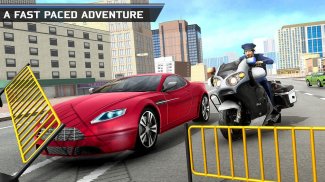 US Police Gangster Bike Game screenshot 2