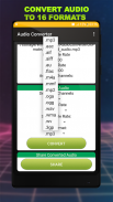 Audio Converter - 16 Audio For screenshot 1