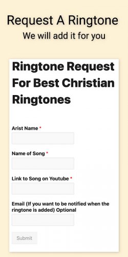 Free worship ringtones