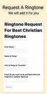 Today's Christian Music Ringtones - Gospel Worship screenshot 4