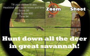 Deer Sniper 2014 screenshot 0