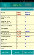 Income Tax Calculator screenshot 1