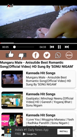 Kannada hit songs 2016
