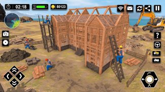 Wood House Construction Game screenshot 1