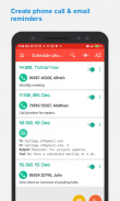 Phone call &  email Reminder screenshot 0