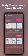 Thermometer For Fever Diary screenshot 1