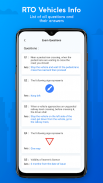 RTO vehicles info and Exam Preparation screenshot 1