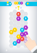 2020 Puzzle Game - Hexagon Connect screenshot 3