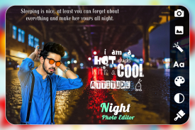 Night Photo Editor screenshot 1