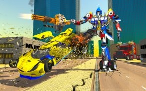 Robot Transform Truck Games screenshot 2