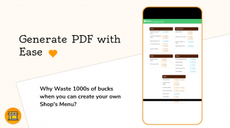 Menu Maker: Create N Edit Shop screenshot 2