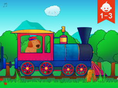 Animal Train for Toddlers screenshot 5