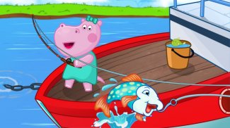 Angeln Hippo: Fische fangen screenshot 3