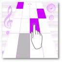Tap Violet - Piano Tiles Icon