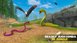 Keluarga Anaconda Snake Jungle Sim screenshot 0