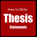 How to write a thesis statement Icon