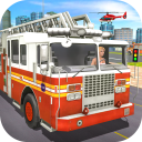 Fire Truck Games & Rescue Game Icon