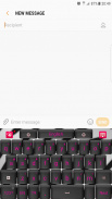 Pink Zebra Keyboard screenshot 2