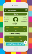 Age Calculator: Birthday, Date Diff., Love, Flames screenshot 1