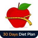 Diet Plan for Weight Loss, Fitness Food Plan Icon