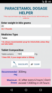 Paracetamol Dosage Calculator screenshot 4