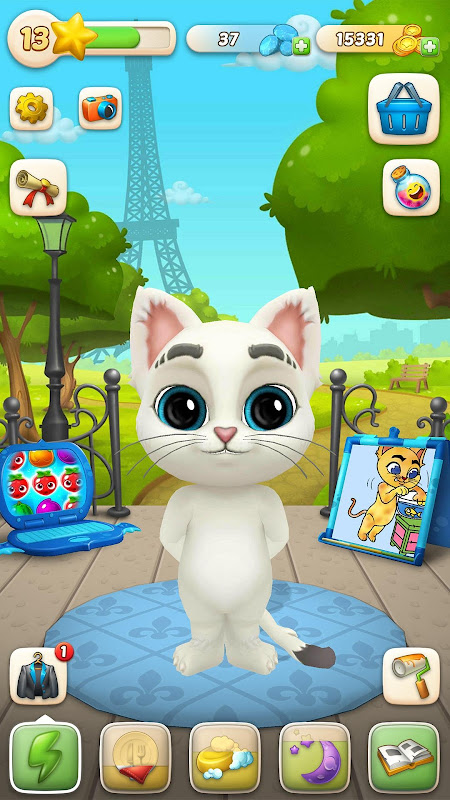 Download do APK de Gato Cuidado e vestir-se jogo para Android