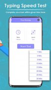 Typing Speed Test : Increase Typing Skills Free screenshot 1