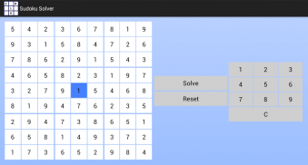 Sudoku Solver screenshot 1