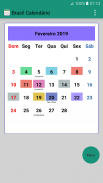 Brasil Calendário 2024 screenshot 4