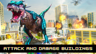 Rampage Dinosaur- Smash City screenshot 4