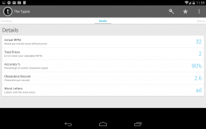 Typist: A Quick Typing Test screenshot 12