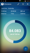 Kilometers: GPS Track Walk Run screenshot 0