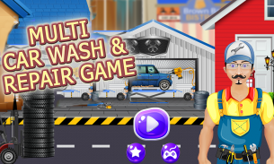 Multi Car Wash And Repair Game screenshot 4