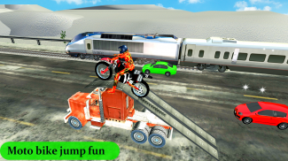 Train vs Bike Game: Super Race screenshot 3