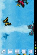 Tema borboleta GO EX Lançador screenshot 2