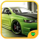 Fast Car Parking Icon