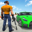 City Gangster Car Racing Game Icon