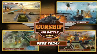 Gunship Air Battle - Helicopter Modern Strike screenshot 4