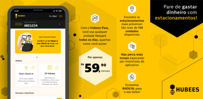 Hubees: Estacione com economia