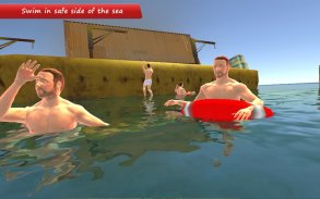 Water Rescue Team Lifeguard Swimmer Simulator screenshot 1