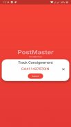 SpeedPost Tracking PostMaster screenshot 4