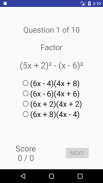 Algebra Quiz screenshot 9