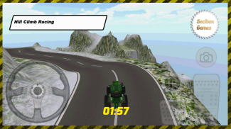 Snow Tractor Hill Climb Racing screenshot 0
