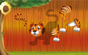 Quebra-cabeças para crianças  animais de zoológico screenshot 4