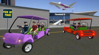 Airport Golf Cart Simulator screenshot 0