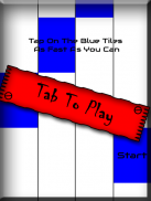 Piano Tile : Blue Music Game screenshot 1