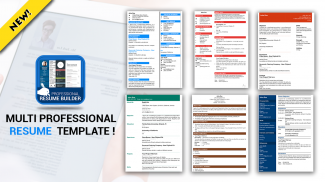 Formateur de CV professionnel - format PDF screenshot 1
