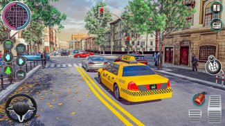 City Taxi Driving simulator: online Cab Games 2020 screenshot 2