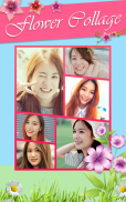 Flower Frame Photo Collages screenshot 0